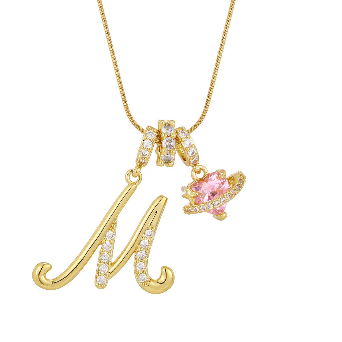 Womens 26-letter Necklace In European And American Styles
