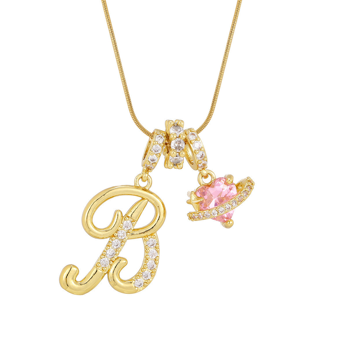 Womens 26-letter Necklace In European And American Styles
