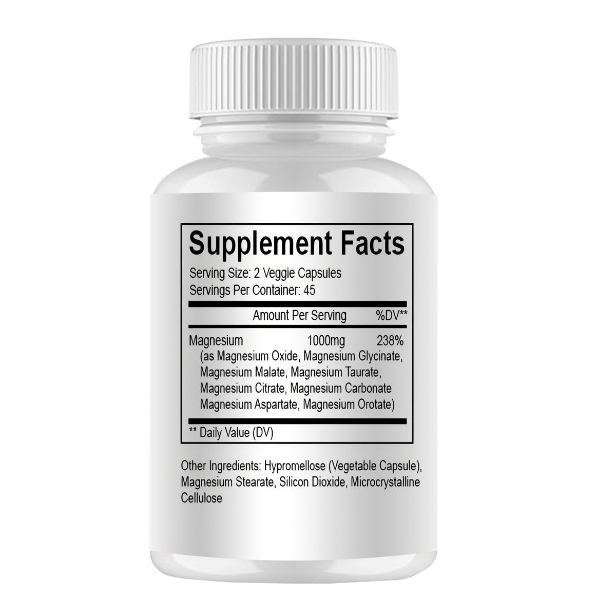 Magnesium Capsule Complex Health Products