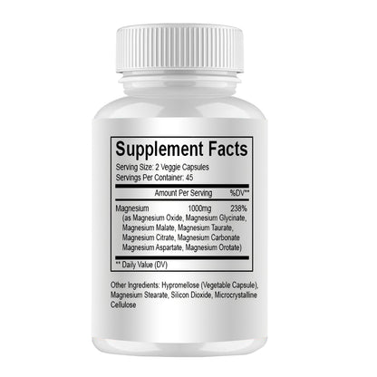 Magnesium Capsule Complex Health Products