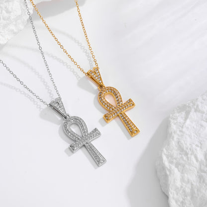 High-end Fully Diamond-studded Mens Necklace