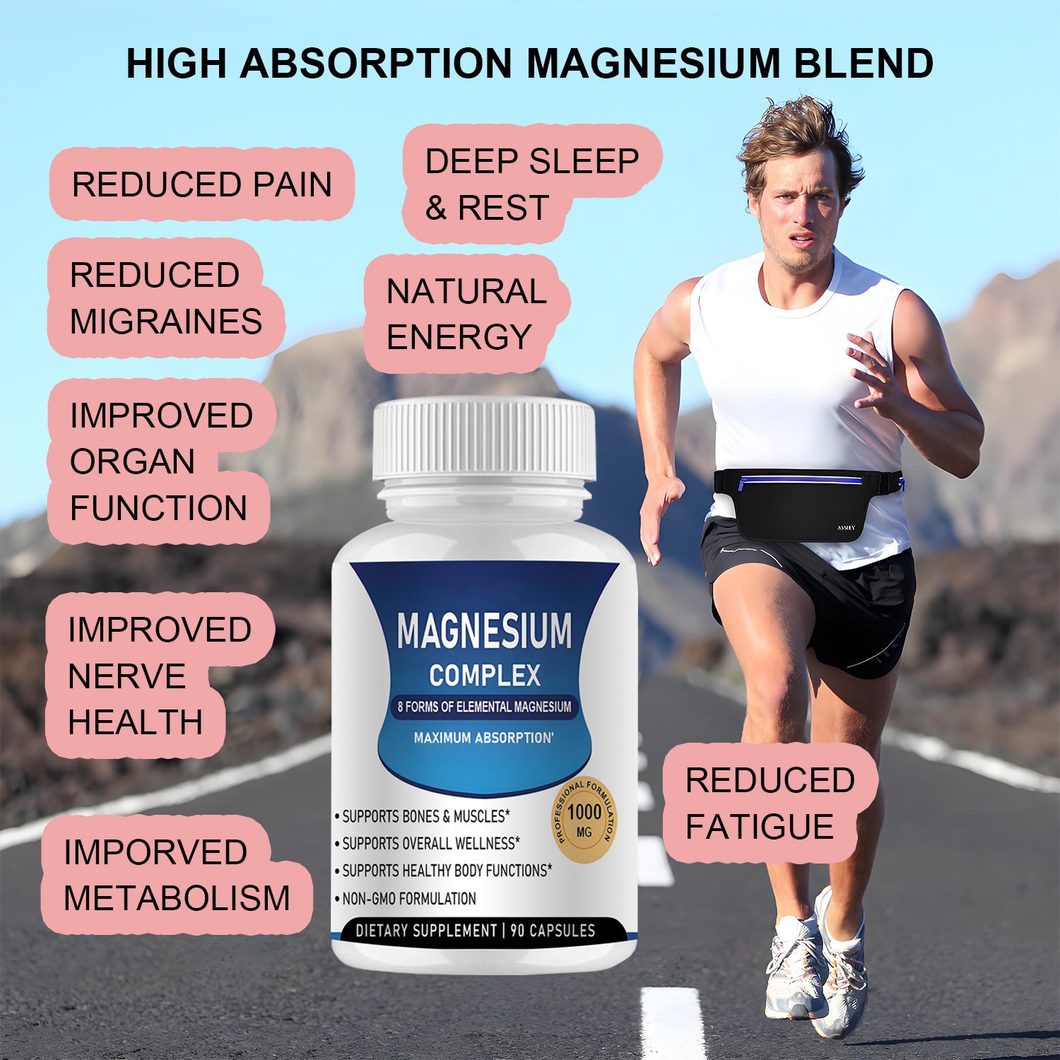 Magnesium Capsule Complex Health Products